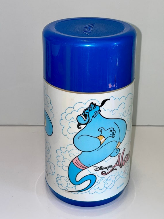 Vintage 1990's Aladdin Walt Disney Aladdin Plastic Thermos for the