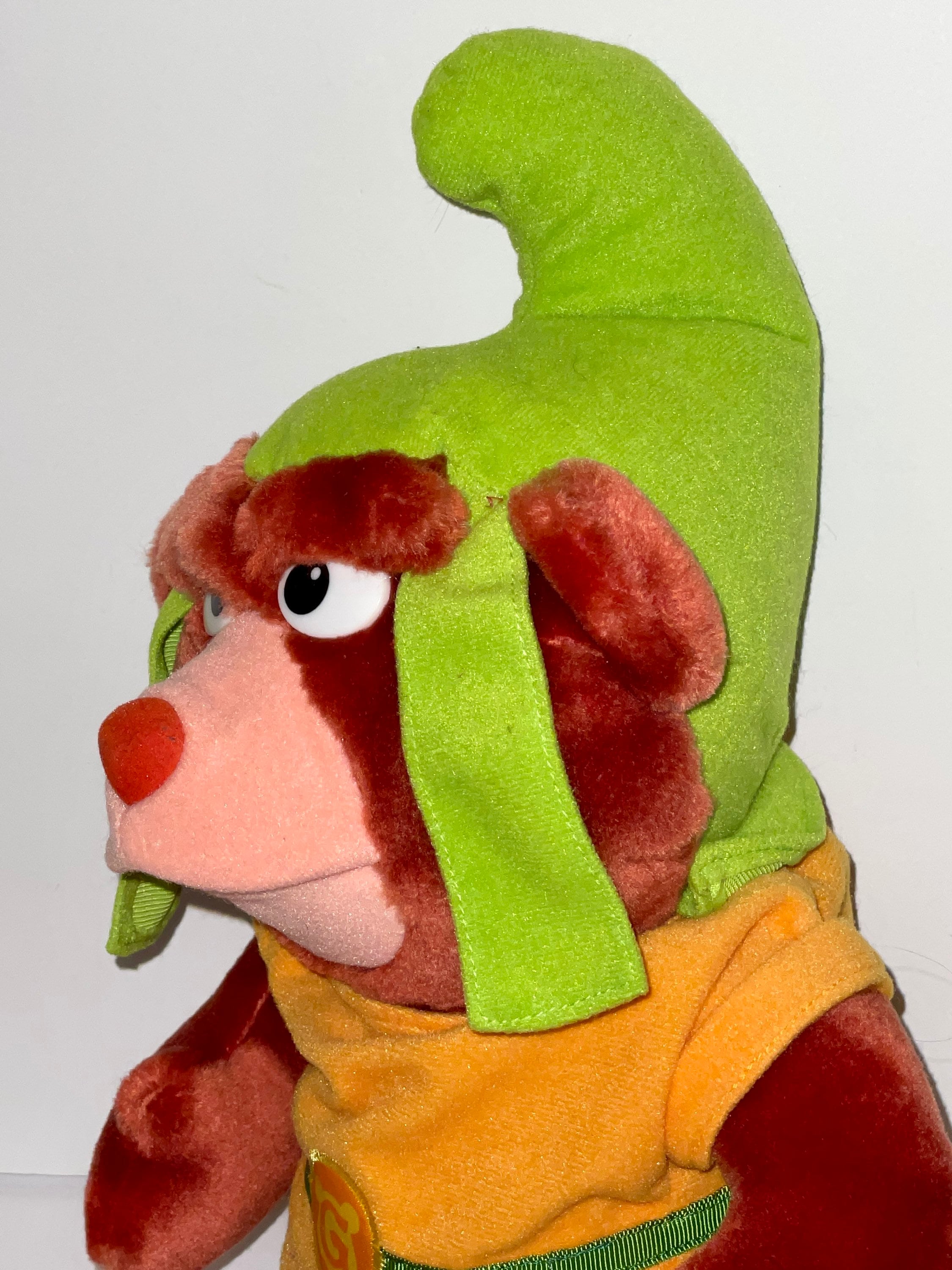 Vintage 1985 Fisher Price Disney Gummi Bear Gruffi Bear Plush RAD