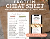 High Protein Food List Printable