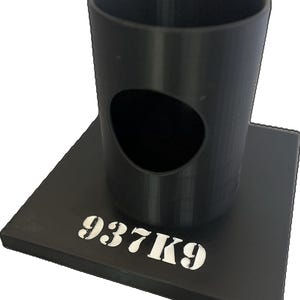 Odor Imprinting Tube Straight 937K9 - Durable Scent Training Tool for Dogs & Wildlife Tracking