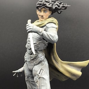 Chani Figure - Dune- 3D Printed Figure- 17 cm Collectible Statue-Hand Painted- Gift-3D Printing-Resin Figures