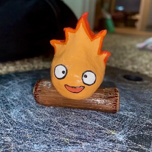 Calcifer piece Howls Moving Castle