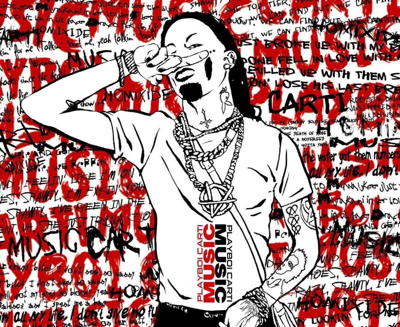 Playboi Carti Alternate Album Cover Playboi Carti Whole Lotta Red