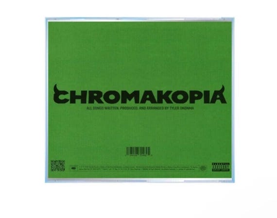 Chromakopia Cd (not Test Pressing) - Tyler the Creator - Etsy