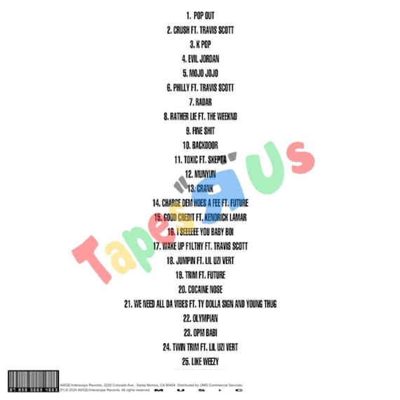 【シールド】Playboi Carti / Music I Am Music Dlx Edition Cd - Playboi Carti 25 Songs - New