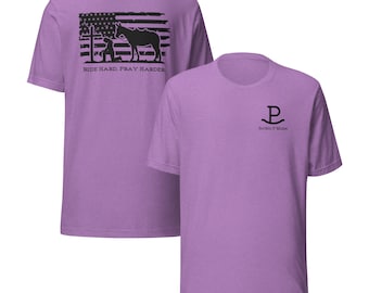 Ride Hard, Pray Harder MuleGirl - Unisex tee