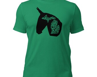 Michigan Mule Tooled B - Unisex tee