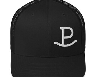 Trucker Cap - Rockin P Mule Logo White