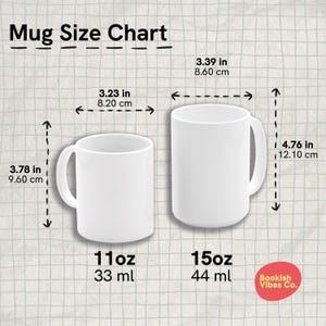 Custom Book Spine Book Stack Mug, Personalized Gift for Readers image 10