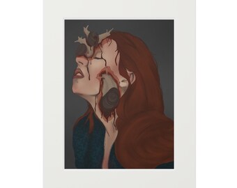 Surreal Giclée Art Print – Bohemian Home Decor, 175gsm Fine Art Paper