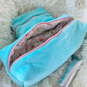 Custom makeup bag | Birthday gift for her | Personalized bridesmaid gifts | Trendy gifts | Travel makeup bag | Makeup pouch | Makeup Bag Duo