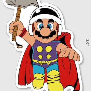 Hammer God Sticker by Mikey