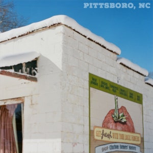 4x6&quot; Postcard - Old Pittsboro Motel Mural ~ ready to stamp, write, and mail!