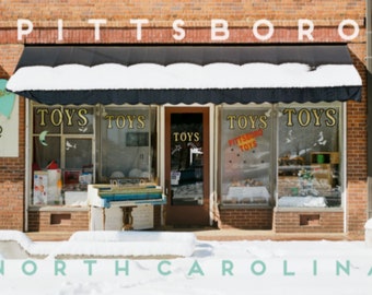 4x6" Postcard - Pittsboro Toy Store North Carolina ~ ready to stamp, write, and mail!