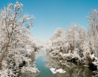 4x6" Postcard - Haw River North Pittsboro Carolina ~ ready to stamp, write, and mail!