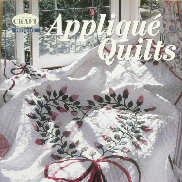 Craftworld Books "Applique Quilts" Book from Australia