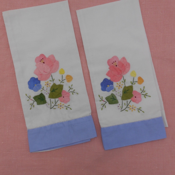 Applique Tea Towel Etsy