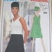 Vogue Paris Original Pattern 1931, 1960's Pierre Cardin Dress Pattern, Designer Shift Dress Pattern, Size 8, Uncut