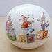 Royal Doulton Bunnykins "ABC Money Ball" - Bunnykins Piggy Bank - Royal Doulton Bone China Bank