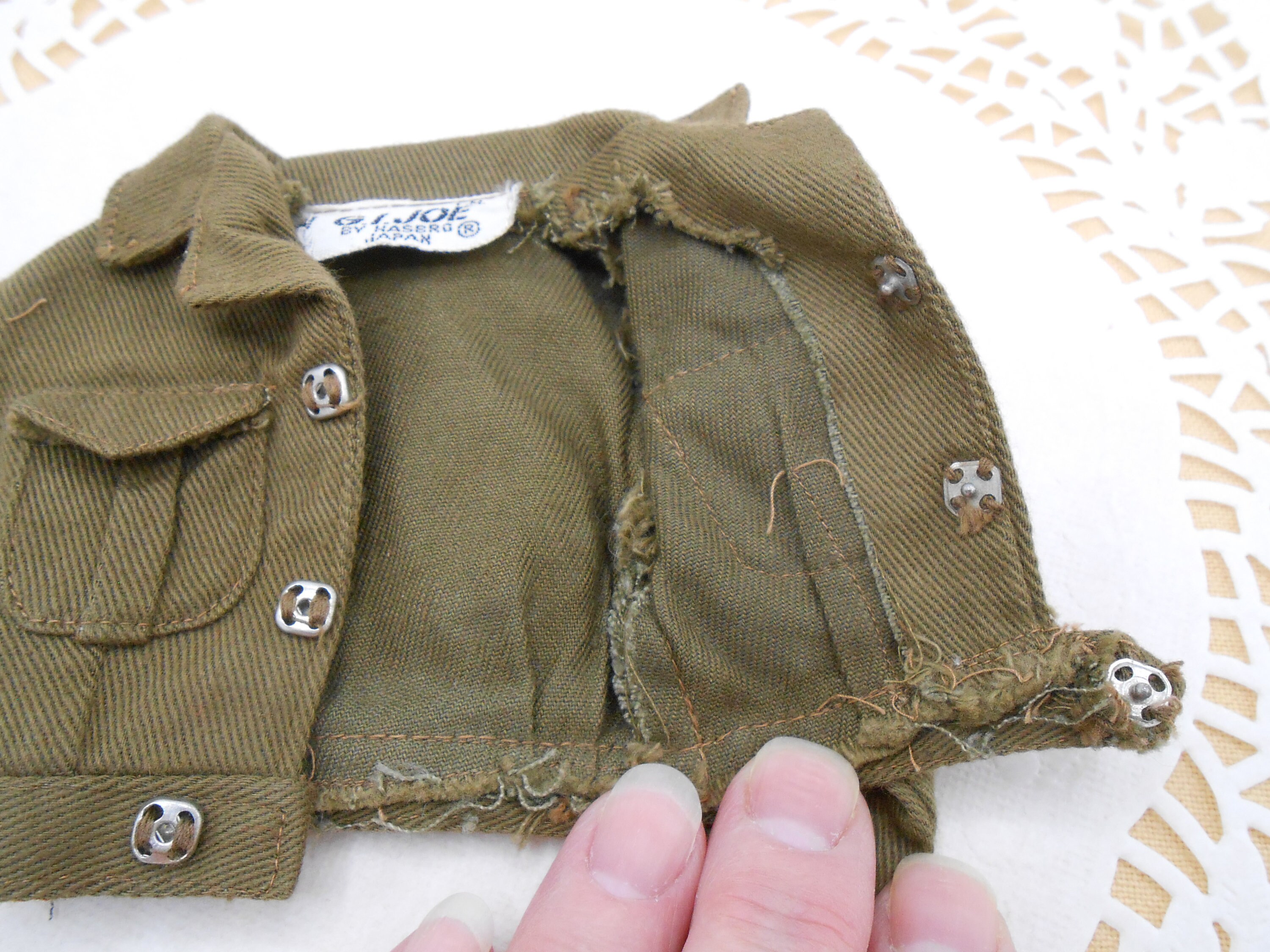 Original 1960's Hasbro Japan G.I. Joe Green Army Jacket Etsy