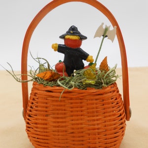 EN VENTE : Oreillers Jack-O-Lantern avec appliqués en laine