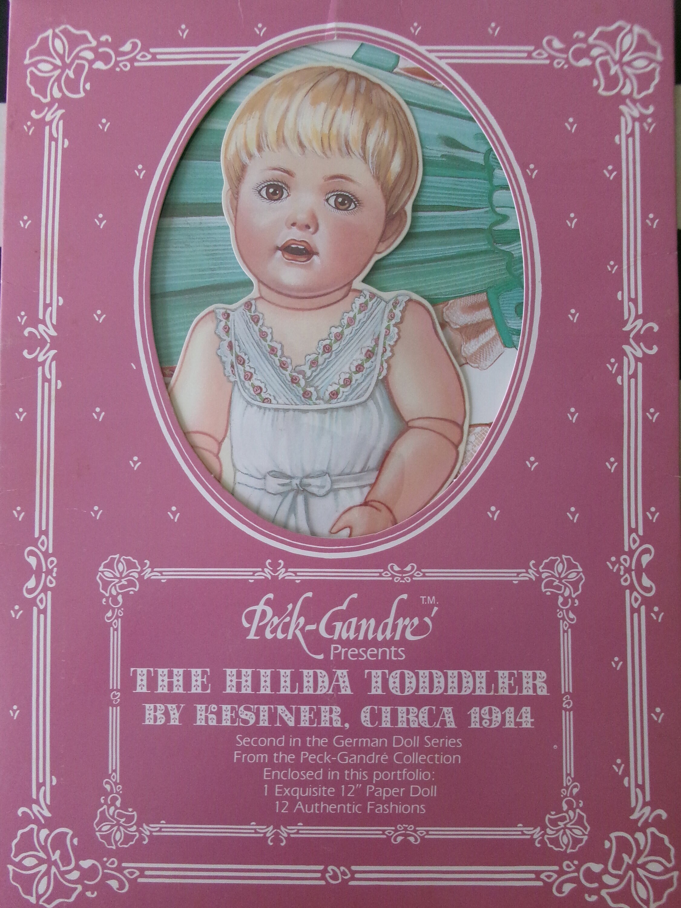 Poupée Ancienne Kestner Hilda 41 Cm - Reproduction En Porcelaine - Modèle 143