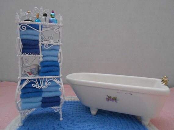 dolls house bathroom accessories