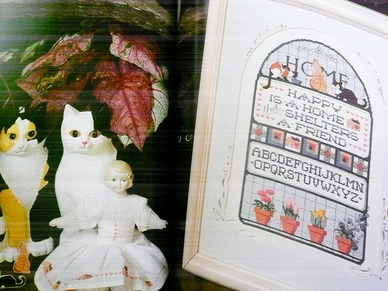 Home is Where The Heart Is An American Sampler Kooler Design Studios Cross Stitch Book