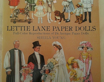 Lettie Lane Paper Dolls by Sheila Young, Paper Doll Reproductions