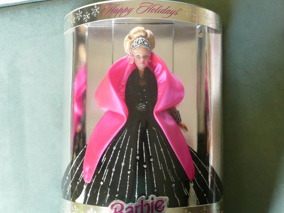 1998 black holiday barbie