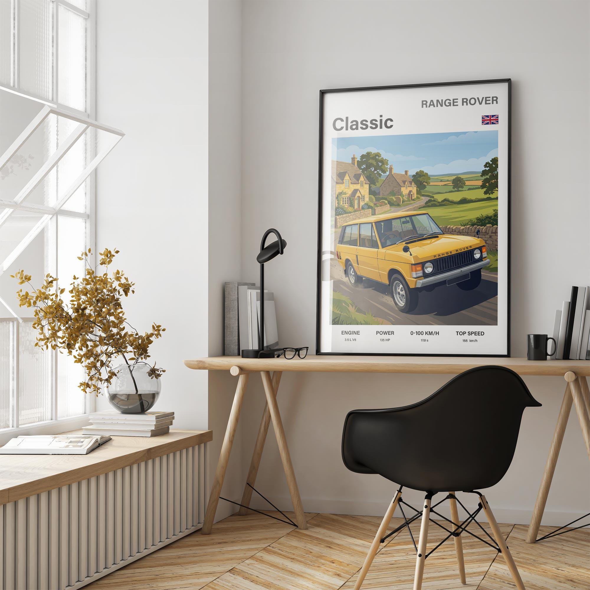 Range Rover Classic Poster Wall Art | British Legend Decor | Gift for ...