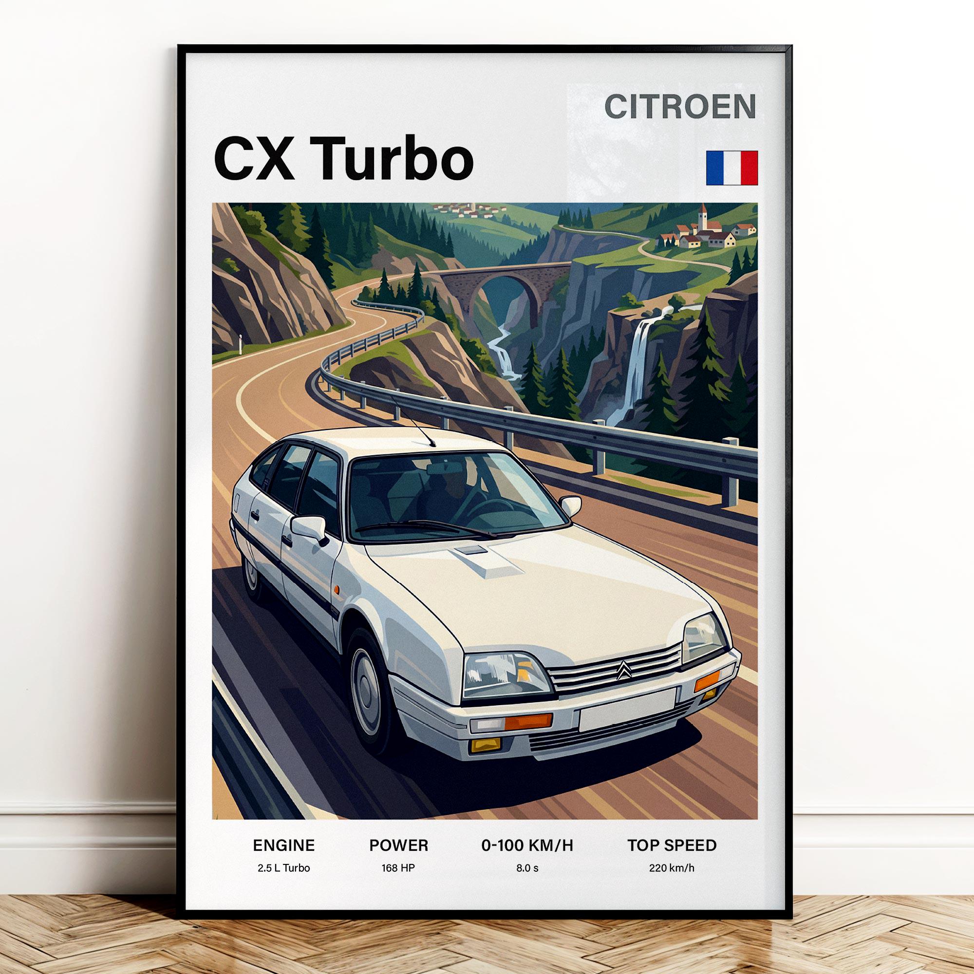 Publicité Vintage CITROËN PALLAS 1968 - Originale Rare