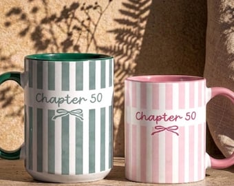 Chapter 50 Mug, 50th Birthday Gifts For Women,