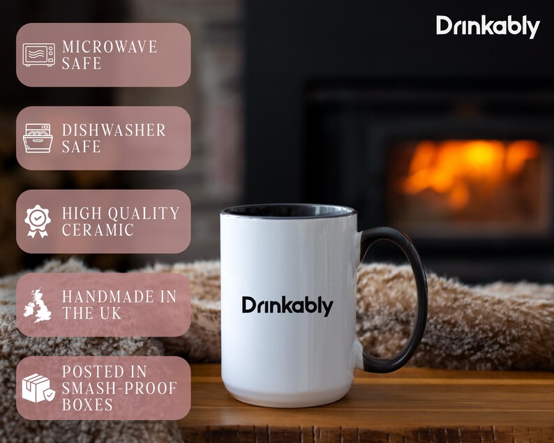 First Time Dad Gift From Wife - Gifts For New Dad - Boyfriend Fiance Husband Dad Mug Personalised - Pregnancy Announcement New Dad Gift bild 7