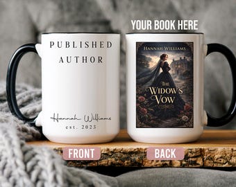 Personalised Author Mug Custom Published Author Gift For Writer Novelist Cup