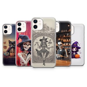 Skeleton  Design Phone Case - Spooky Halloween Lover case for  iPhone 16, 15, 14, 13, Samsung S25, S24, S22, A56, A15, Pixel, 9A, 9Pro XL,8A