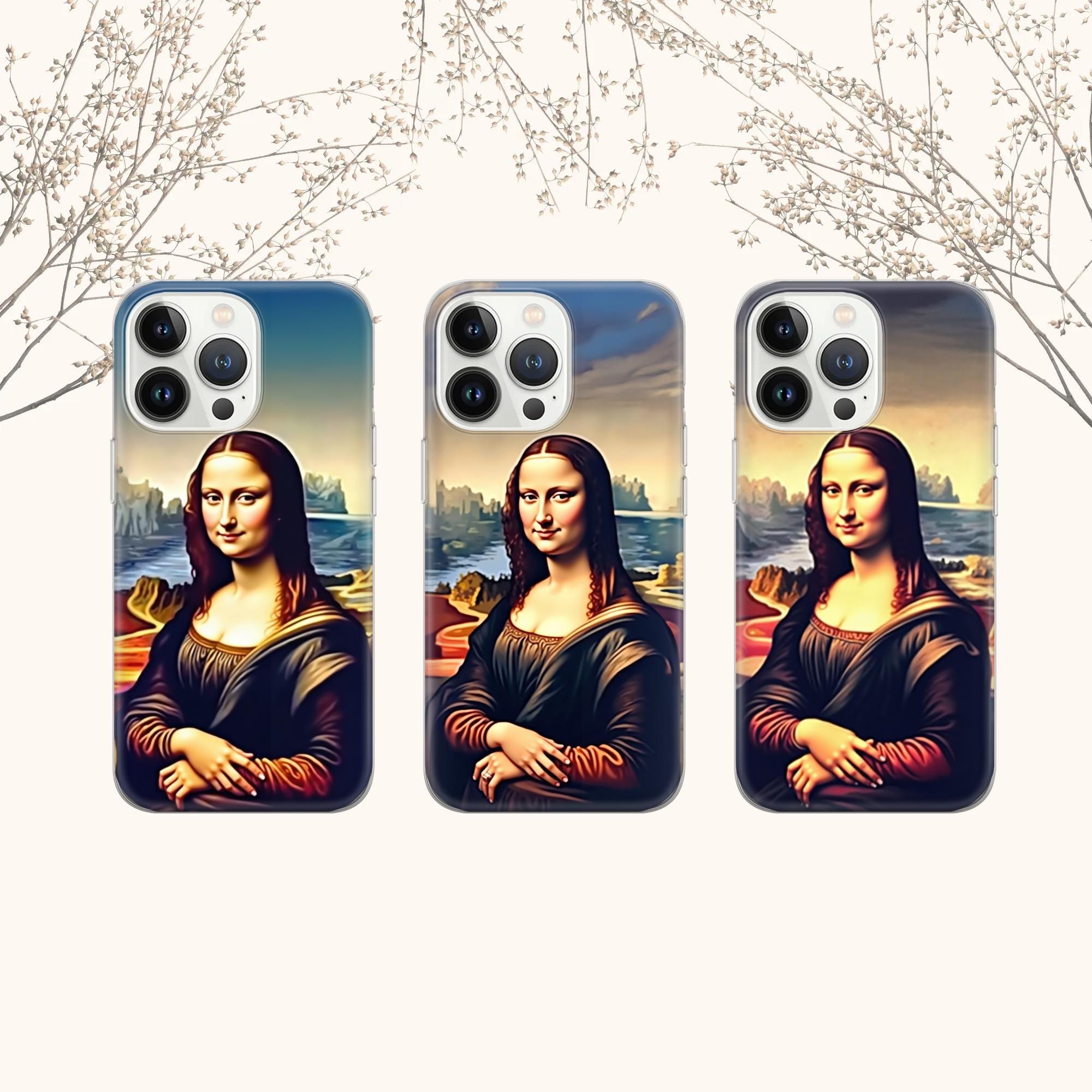 Mona Lisa Phone Case Leonardo Da Vinci Cover for iPhone 17 Pro Max