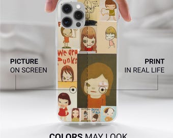 Yoshitomo Nara Art Phone Case: Flexible TPU Gel Cover