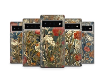 Custodia per telefono William Morris Wildflower: gel TPU con motivo botanico vintage