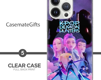 K-Pop Demon Hunter Handyhülle, TPU Cover für iPhone Samsung Pixel, Trending Phone Accessoire