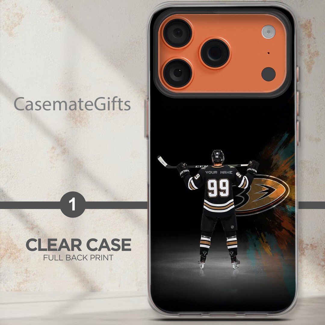 Personalized Hockey Jersey Name and Number Phone Case,custom Sports Fan ...