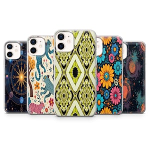Aesthetic Phone Case- Psychedelic Trippy phone case  for iPhone 17 Pro Max, 16e, 15, 14, 12, Samsung S25 Ultra, S24 FE,A56, Pixel 10 XL,9a,8
