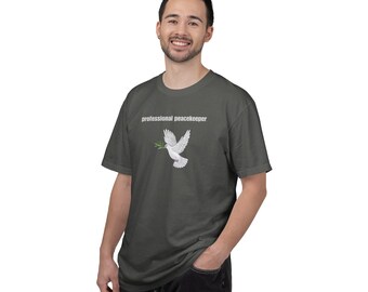 Peacekeeper T-Shirt: Unisex Garment-Dyed US Cotton Tee
