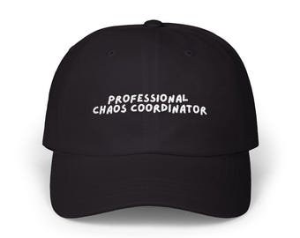 Professional Chaos Coordinator Dad Cap | Humorous Baseball Hat