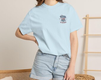 Texas Lake Days Hit Different T-shirt | State Outline Lake Life