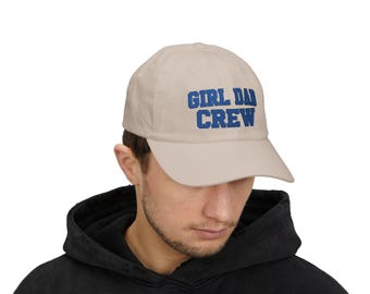 Casquette classique « Girl Dad Crew » | Casquette de baseball brodée