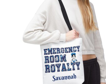 Bolsa de tela con motivos de urgencias: un regalo para el personal sanitario