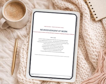 Neurodivergent at Work Guide | Autism ADHD Accommodations & Scripts