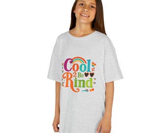 2 Be Kind Kinder T-Shirt, Positives Grafik-T-Shirt