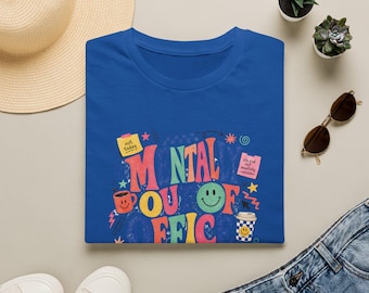 Mentally Out Of Office T-Shirt | Colorful Retro Graphic